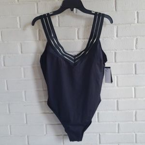 Kenneth Cole Black Swimsuit